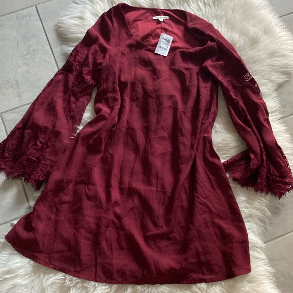 🌹 FLARE SLEEVED SHIFT DRESS ❤️